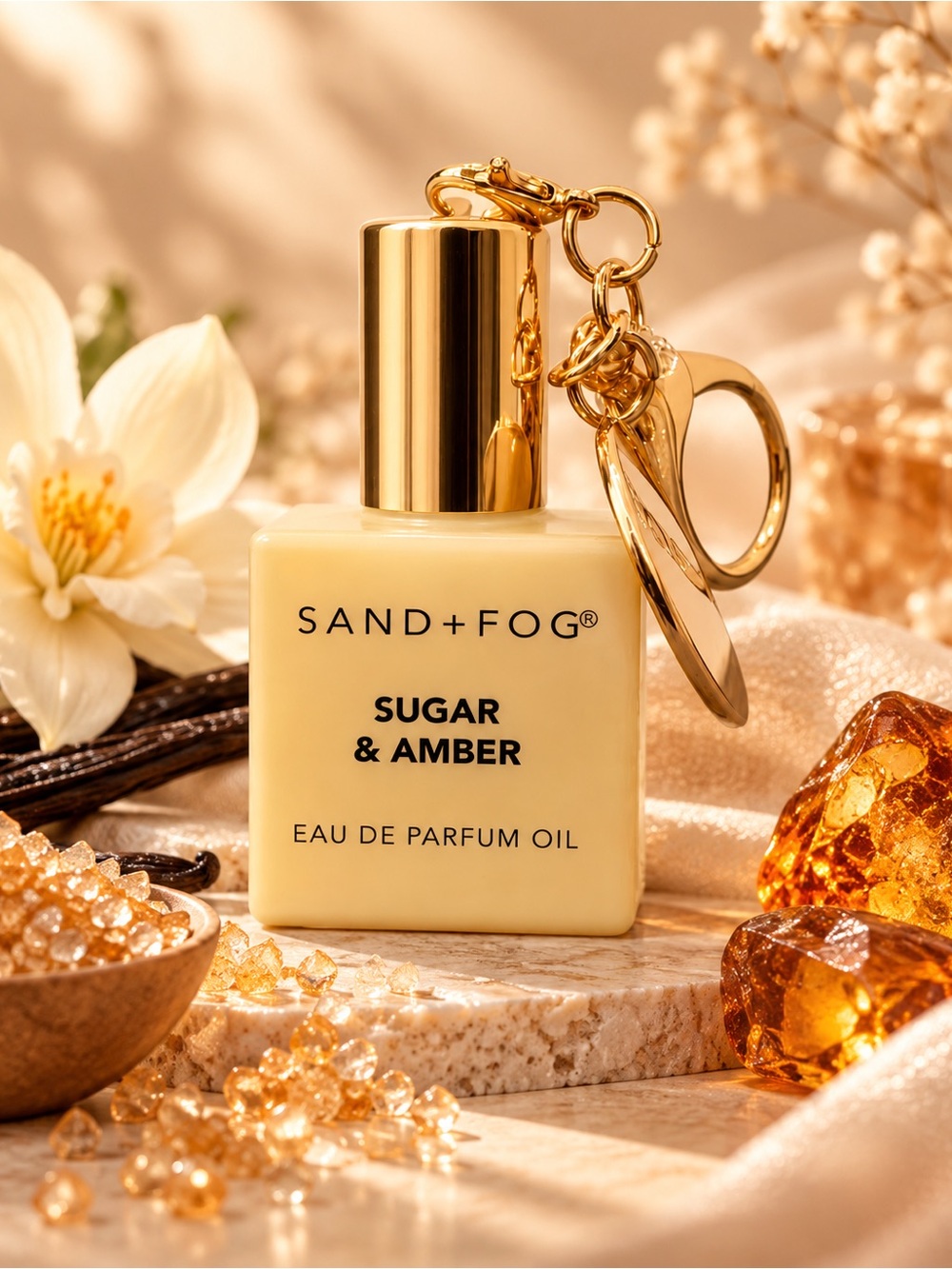 Sand+fog Sugar & Amber Eau de Parfum Oil 10ml